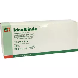 IDEALBINDE Lohmann 12 cmx5 m su kilpa, 10 vnt