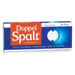 DOPPEL SPALT Kompaktiškos planšetės, 20 vnt