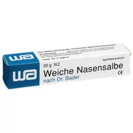 WEICHE NASENSALBE Dr. Baderis, 20 g