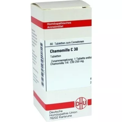CHAMOMILLA C 30 tabletės, 80 vnt CHAMOMILLA C 30 tabletės, 80 vnt