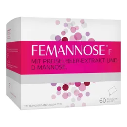 Femannose F granulių paketėliai, 60 vnt