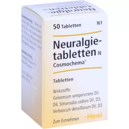 NEURALGIE Tabletės N Cosmochema, 50 vnt