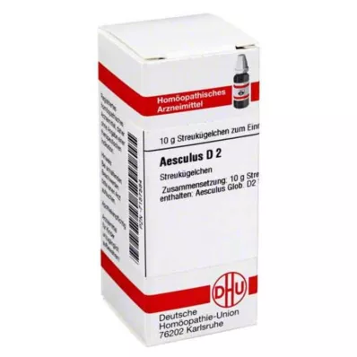 AESCULUS D 2 Globuli, 10 g