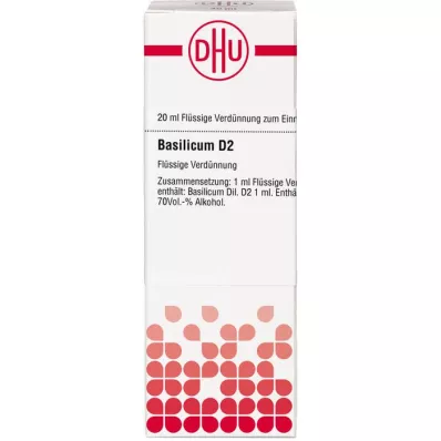BASILICUM D 2 praskiedimas, 20 ml BASILICUM D 2 praskiedimas, 20 ml