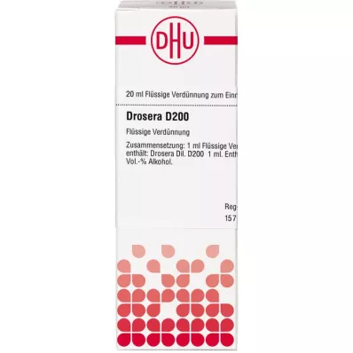 DROSERA D 200 Skiedimas, 20 ml