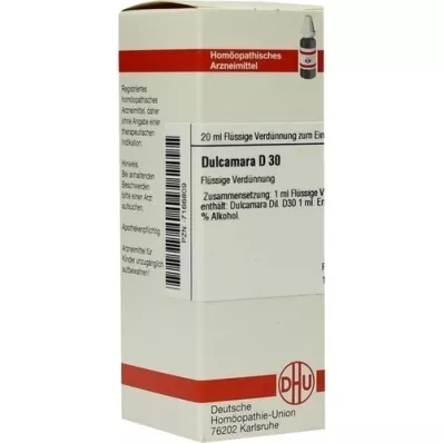 DULCAMARA D 30 Skiedimas, 20 ml