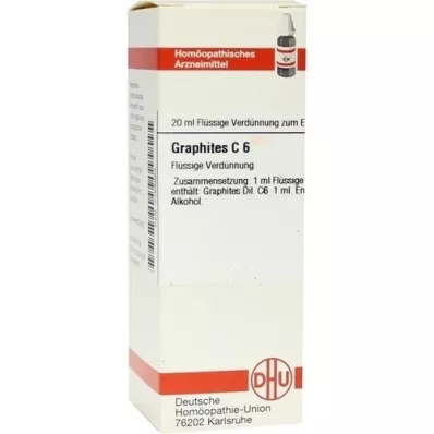 GRAPHITES C 6 skiedimas, 20 ml GRAPHITES C 6 skiedimas, 20 ml