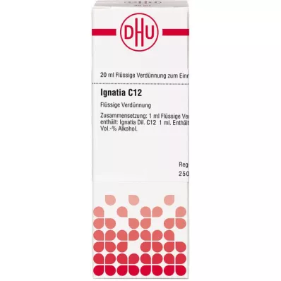 IGNATIA C 12 praskiedimas, 20 ml IGNATIA C 12 praskiedimas, 20 ml