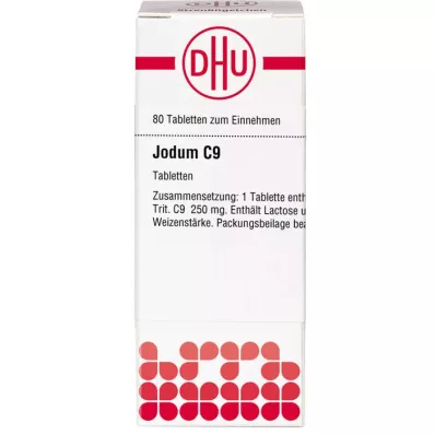 JODUM C 9 tabletės, 80 vnt JODUM C 9 tabletės, 80 vnt