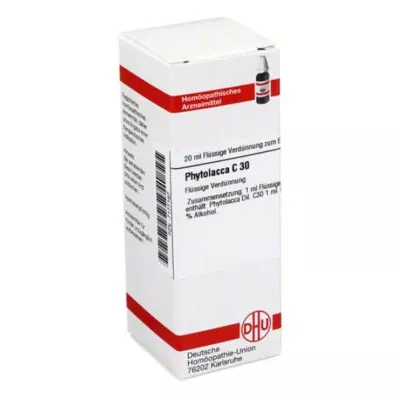 PHYTOLACCA C 30 praskiedimas, 20 ml