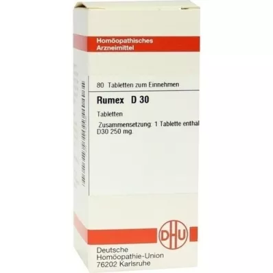 RUMEX D 30 tablečių, 80 vnt