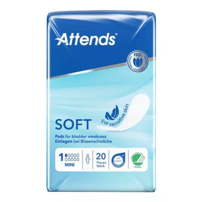 ATTENDS Soft 1 mini, 20 vnt