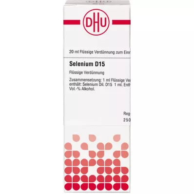 SELENIUM D 15 Skiedimas, 20 ml SELENIUM D 15 Skiedimas, 20 ml