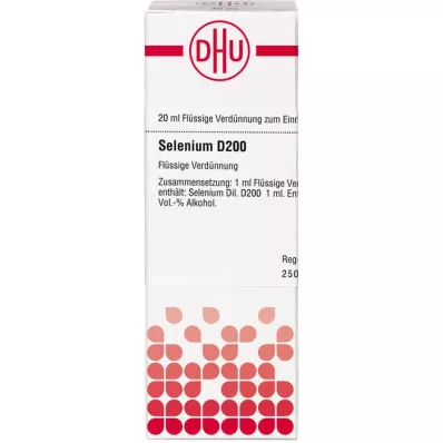 SELENIUM D 200 Skiedimas, 20 ml