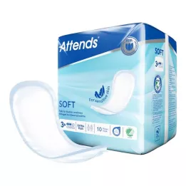 ATTENDS Soft 3+ extra plus, 10 vnt