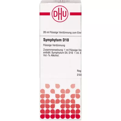 SYMPHYTUM D 10 Skiedimas, 20 ml