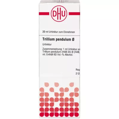 TRILLIUM PENDULUM Motinos tinktūra, 20 ml