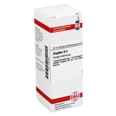 ZINGIBER D 4 praskiedimas, 20 ml ZINGIBER D 4 praskiedimas, 20 ml