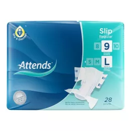 ATTENDS Kelnaitės Regular 9 L, 28 vnt