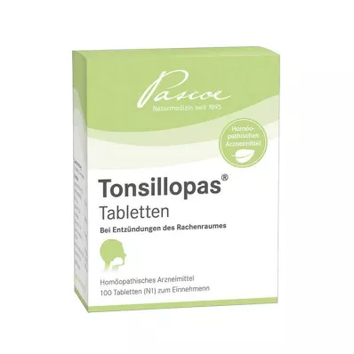 TONSILLOPAS Tabletės, 100 vnt
