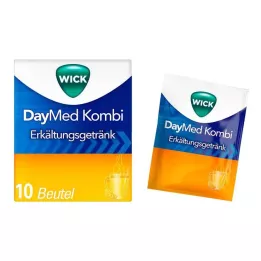 WICK DayMed Combi šaltas gėrimas, 10 vnt