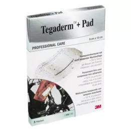 TEGADERM 3M Plus Pad 9x15 cm Paruoštas naudojimui 3589NP, 5 vnt