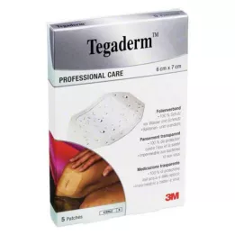 TEGADERM 3M Plėvelė 6x7 cm 1624NP, 5 vnt