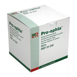 PRO-OPHTA Akių tvarstis S didelis, 50 vnt