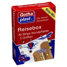 GOTHAPLAST Žaizdų priežiūros kelioninė dėžutė, 1 vnt