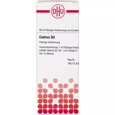 CEDRON D 4 skiedimas, 50 ml CEDRON D 4 skiedimas, 50 ml