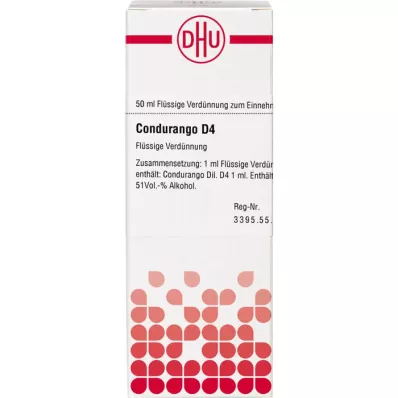 CONDURANGO D 4 skiedimas, 50 ml
