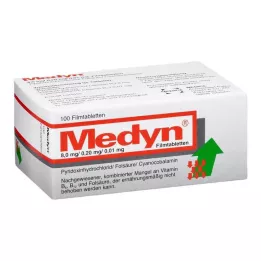 MEDYN Plėvele dengtos tabletės, 100 vnt