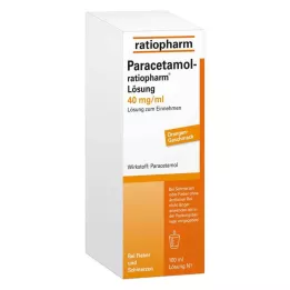 PARACETAMOL-ratiopharm tirpalas, 100 ml