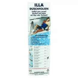 DUSCHFOLIEN Rankos ilgis 80 cm, 5 vnt