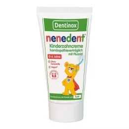 NENEDENT Homeopatija vaikiška dantų pasta, suderinama su fluoru, 50 ml