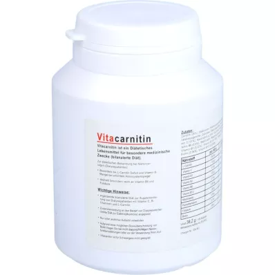 VITACARNITIN kapsulės, 100 vnt VITACARNITIN kapsulės, 100 vnt