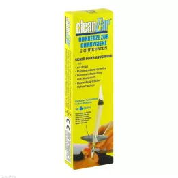 OHRENKERZEN cleanEar, 2 vnt