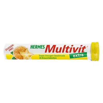 HERMES Multivit extra šnypščiosios tabletės, 20 vnt HERMES Multivit extra šnypščiosios tabletės, 20 vnt