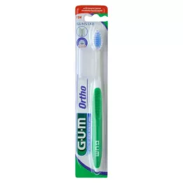 GUM KFO Dantų šepetėlis minkštas V formos, 1 vnt