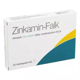 ZINKAMIN Falk 15 mg kietos kapsulės, 50 vnt