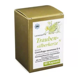 TRAUBENSILBERKERZE Kapsulės, 60 vnt