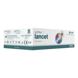 Klinion Soft ploni spalvoti lancetai, 28 g, 110 vnt