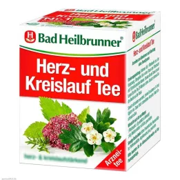 BAD HEILBRUNNER Širdies ir kraujotakos arbata N Fbtl., 8X1,5 g