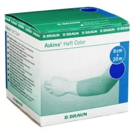 ASKINA Lipnus tvarstis Spalva 8 cmx20 m mėlyna, 1 vnt