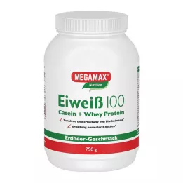 EIWEISS 100 braškių Megamax miltelių, 750 g