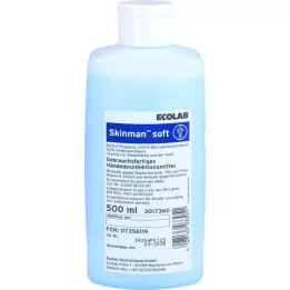 SKINMAN minkštas rankų dezinfekcijos dozatorius, 500 ml