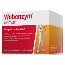 WOBENZYM imuninės skrandyje neirios tabletės, 240 vnt