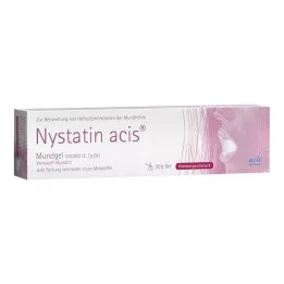 NYSTATIN acis burnos gelis, 50 g