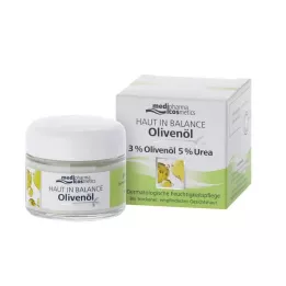 HAUT IN BALANCE Drėkinamasis alyvuogių aliejaus kremas 3%, 50 ml