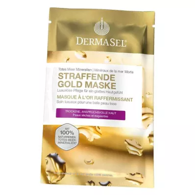 DERMASEL Kaukė Gold EXCLUSIVE, 12 ml DERMASEL Kaukė Gold EXCLUSIVE, 12 ml